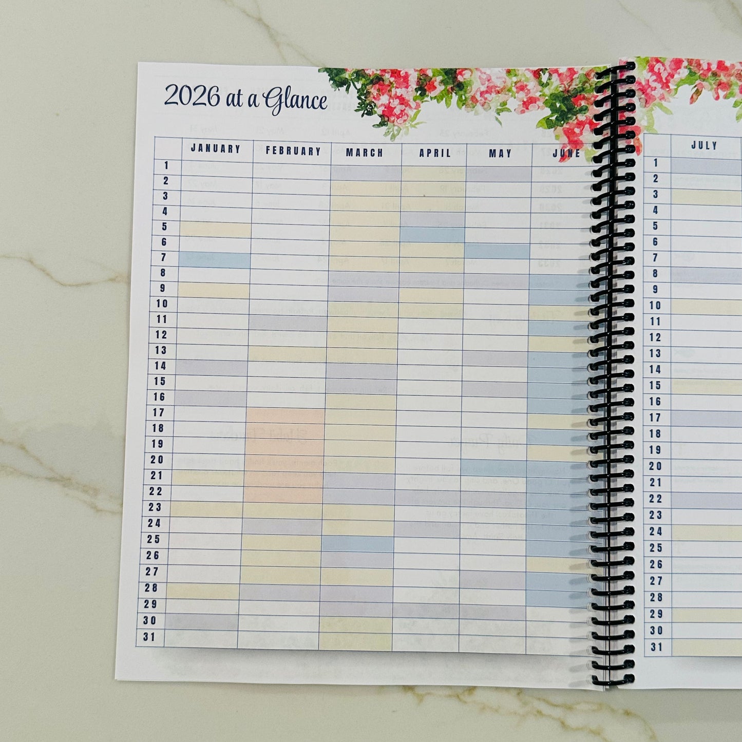 2026 Orthodox Life Monthly Planner - Greek Doors