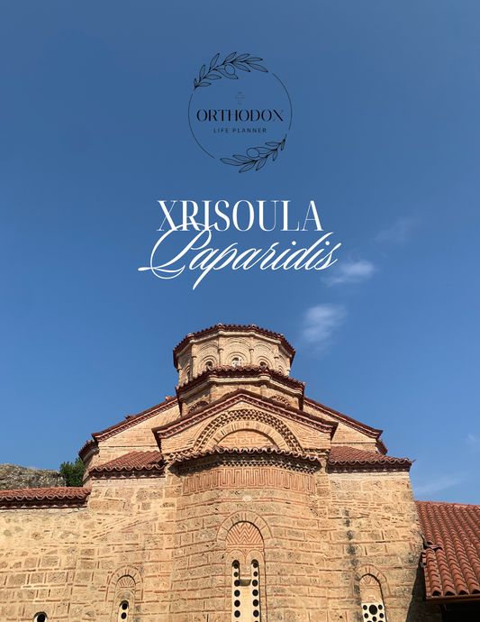 2024 Orthodox Life Monthly Planner - Meteora Cover
