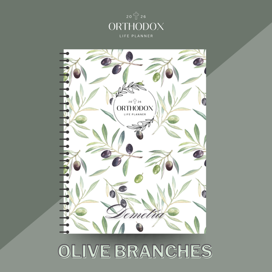 2026 Orthodox Life Weekly MINI Planner - Olive Branches
